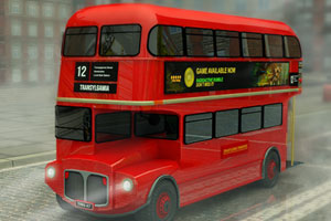 《双层巴士停车》游戏画面1