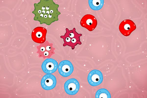 《挑战细菌体》游戏画面1