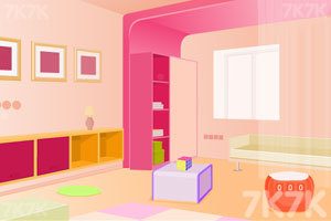 《逃出漂亮的粉红房间》游戏画面1