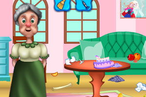 《奶奶做清洁》游戏画面1