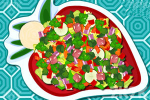 《美味的蔬菜沙拉》游戏画面1