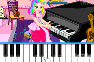 《朱丽叶公主上钢琴课》游戏画面2