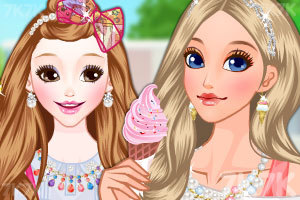 《冰淇淋姐妹花》游戏画面2