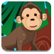小猴子逃出森林