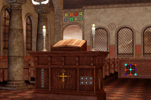 《逃出中世纪天主教堂》游戏画面1
