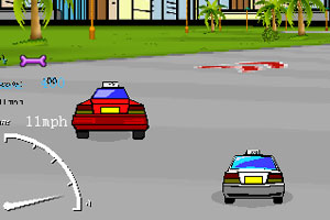《出租车城市赛》游戏画面1