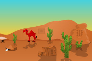 《沙漠汽车逃脱》游戏画面1