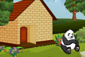 《饥饿的熊猫逃脱》游戏画面1