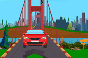 《修汽车逃离大桥》游戏画面1
