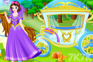 《公主清洗马车》游戏画面3