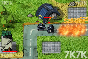 《坦克防御大战无敌版》游戏画面2