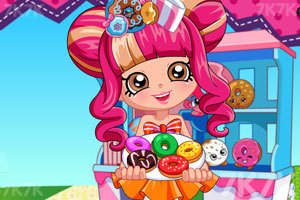 《吃甜点的女孩》游戏画面1