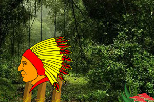 《逃离印地安森林》游戏画面1