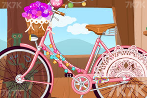 《公主夏季骑车装》游戏画面2