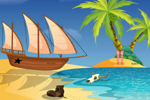 《逃离加勒比岛》游戏画面1