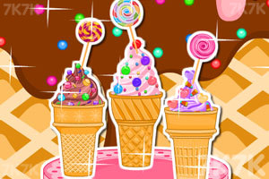 《蛋卷冰淇淋与糖果》游戏画面4
