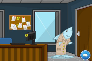 《鲨鱼侦探之失踪的狗》游戏画面1