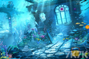 《水下海豚逃脱》游戏画面2