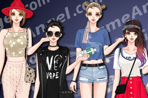 《韩式时尚街头风》游戏画面1