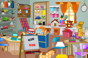 《儿童玩具房找物品》游戏画面1