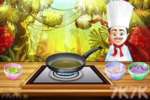 《制作鸡蛋饼》游戏画面2
