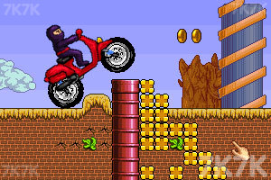 《忍者骑摩托》游戏画面1