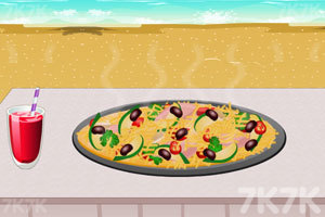 《制作鸡肉牛油果披萨》游戏画面1
