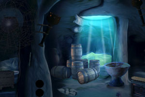 《逃出暗蓝洞窟》游戏画面1