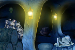 《逃出暗蓝洞窟2》游戏画面1