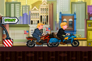 《美国大选摩托赛》游戏画面1