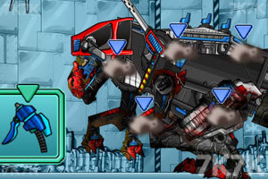 《修理机械暗黑霸王龙》游戏画面2