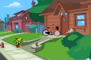 《骑自行车逃生》游戏画面1