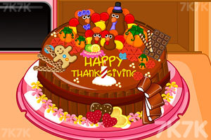 《感恩节的南瓜蛋糕》游戏画面4