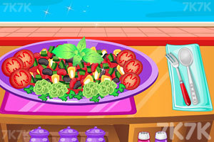 《减肥蔬菜沙拉》游戏画面1