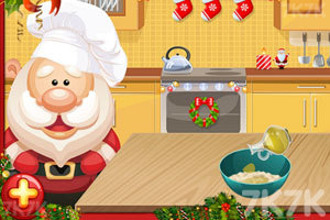 《帮圣诞老人做蛋糕》游戏画面3