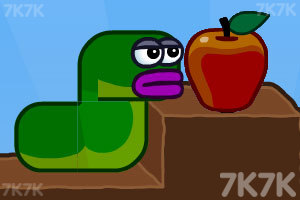 《爱吃的苹果虫》游戏画面1