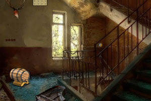 《逃离破旧的楼房》游戏画面1