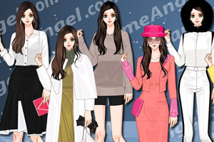 《韩版女式时尚冬装》游戏画面1