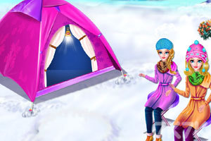 《冬季露营滑雪》游戏画面3