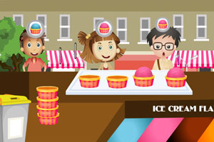 《儿童冰淇淋店》游戏画面1