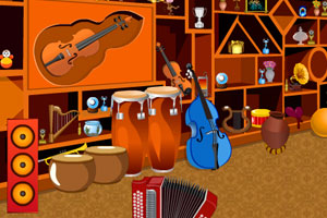 《乐器店找物品》游戏画面1