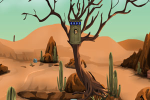 《沙漠鸟逃脱》游戏画面1