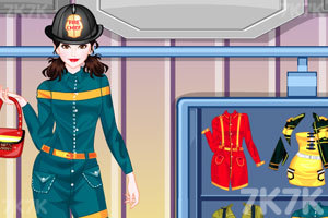 《可爱的女消防员》游戏画面2