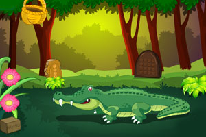 《逃离鳄鱼森林》游戏画面1