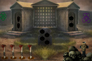 《逃出整洁墓地》游戏画面1