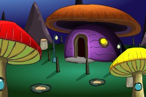 《逃离蘑菇村庄》游戏画面1