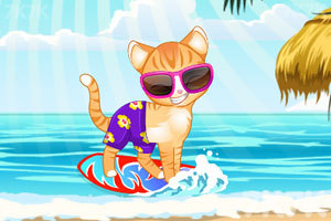 《宠物喵星人的夏日之旅》游戏画面2