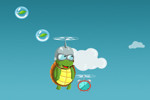 《飞翔的乌龟》游戏画面1