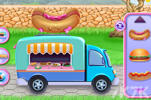 《清洗食品卡车》游戏画面2
