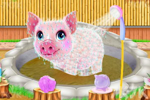 《小猪温泉度假村》游戏画面3